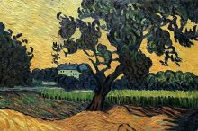 Landscape with the Chateau of Auvers at Sunset Reproduction at overstockArt.com Landscape with the Chateau of Auvers at Sunset Reproduction at overstockArt.com