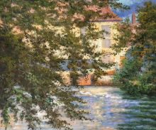 Mill Stream Limetz, John Leslie Breck Reproduction at overstockArt.com Mill Stream Limetz, John Leslie Breck Reproduction at overstockArt.com