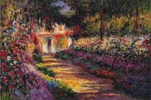 Pathway in Monet's Garden at Giverny, 1901-02 by Claude Monet at overstockArt.com Pathway in Monet's Garden at Giverny, 1901-02 by Claude Monet at overstockArt.com