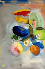 Redon - Flowers, 1914-1916 - Oil Painting Reproduction at overstockArt.com Redon - Flowers, 1914-1916 - Oil Painting Reproduction at overstockArt.com