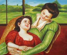 Wall Art: Reine Lefebre and Margo Before a Window at overstockArt.com Wall Art: Reine Lefebre and Margo Before a Window at overstockArt.com