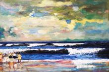 Winslow Homer, On the Beach - Canvas Art & Reproduction Oil Paintings at overstockArt.com Winslow Homer, On the Beach - Canvas Art & Reproduction Oil Paintings at overstockArt.com