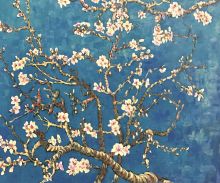 Almond Tree in Blossom by Van Gogh Artist Reproduction at overstockArt.com