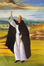 Botticelli - St. Dominic - Oil Painting Reproduction at overstockArt.com