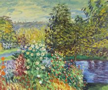 Corner of the Garden at Montgeron - Claude Monet at overstockArt.com
