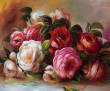 Discarded Roses - Pierre-Auguste Renoir at overstockArt.com