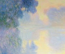 Misty Morning on the Seine, Sunrise, 1897 Reproduction at overstockArt.com