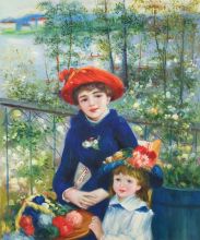 Pierre-Auguste Renoir, Two Sisters (On the Terrace) at overstockArt.com