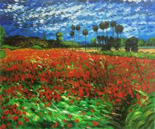 Van Gogh Reproductions: Field of Poppies Reproduction at overstockArt.com